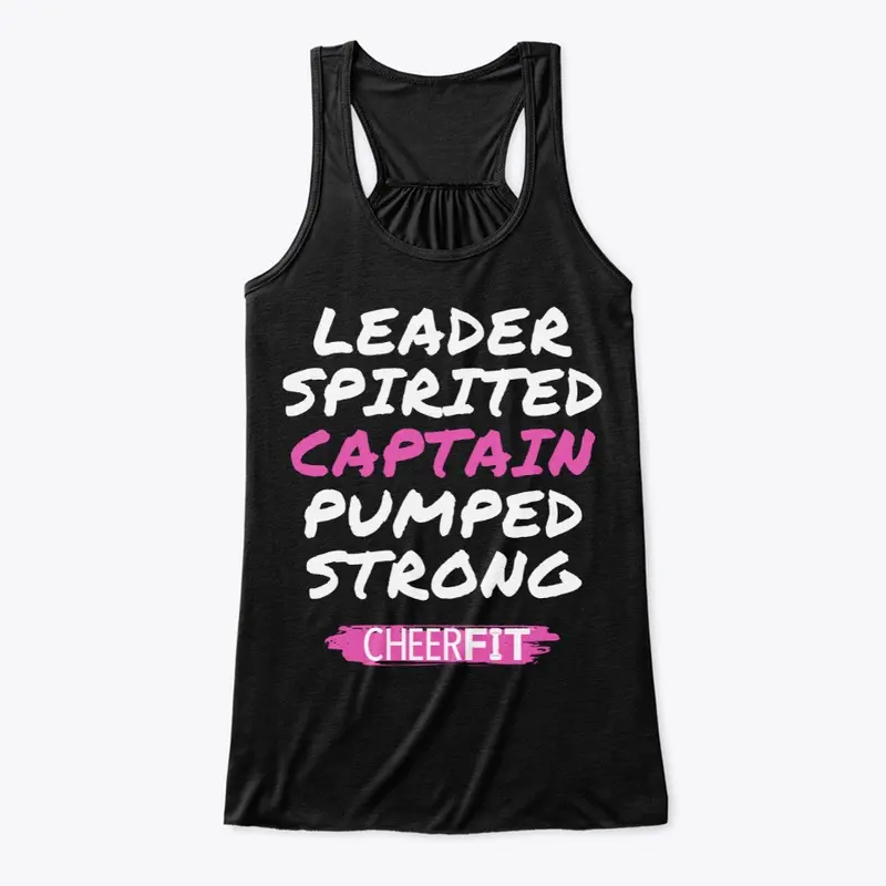 Official CHEERFIT Captain Words