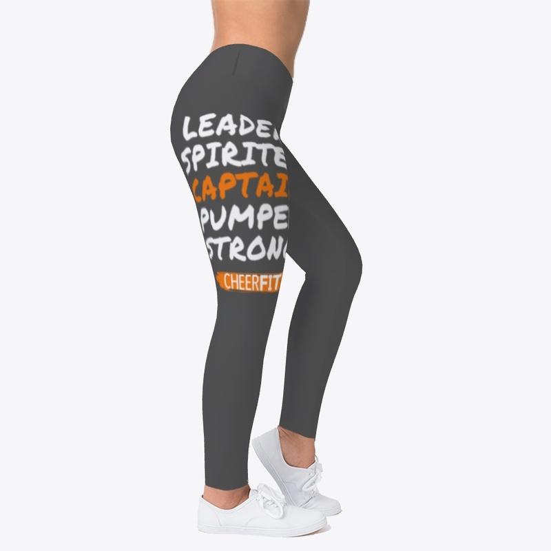 Official CHEERFIT Captain Words Orange