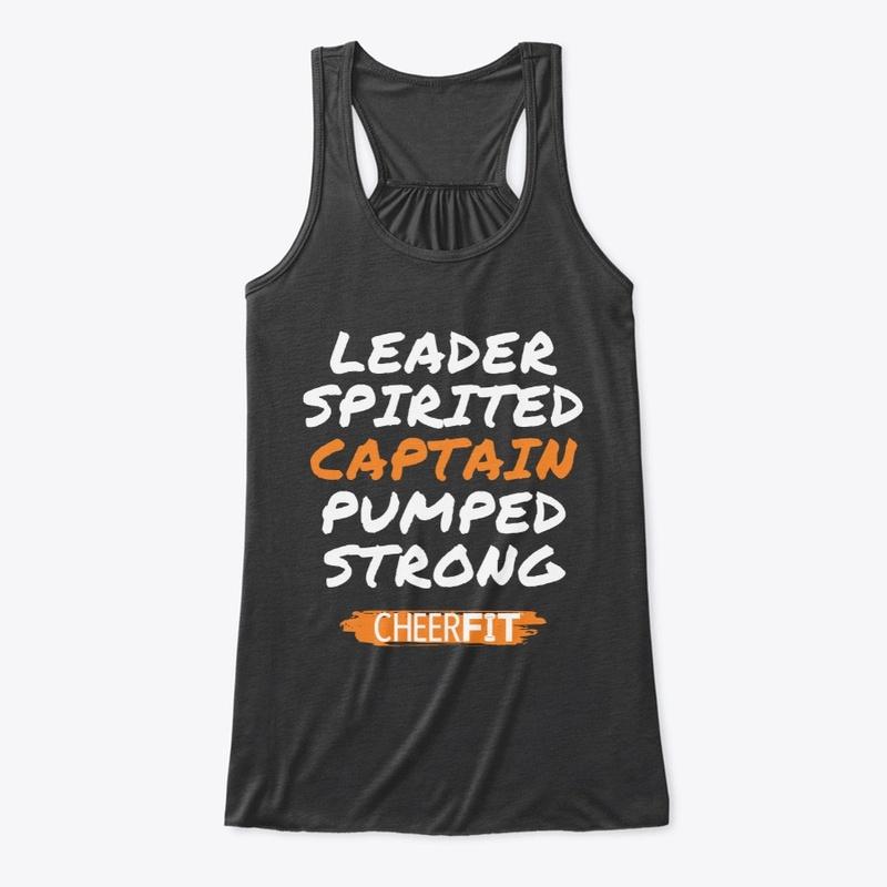 Official CHEERFIT Captain Words Orange